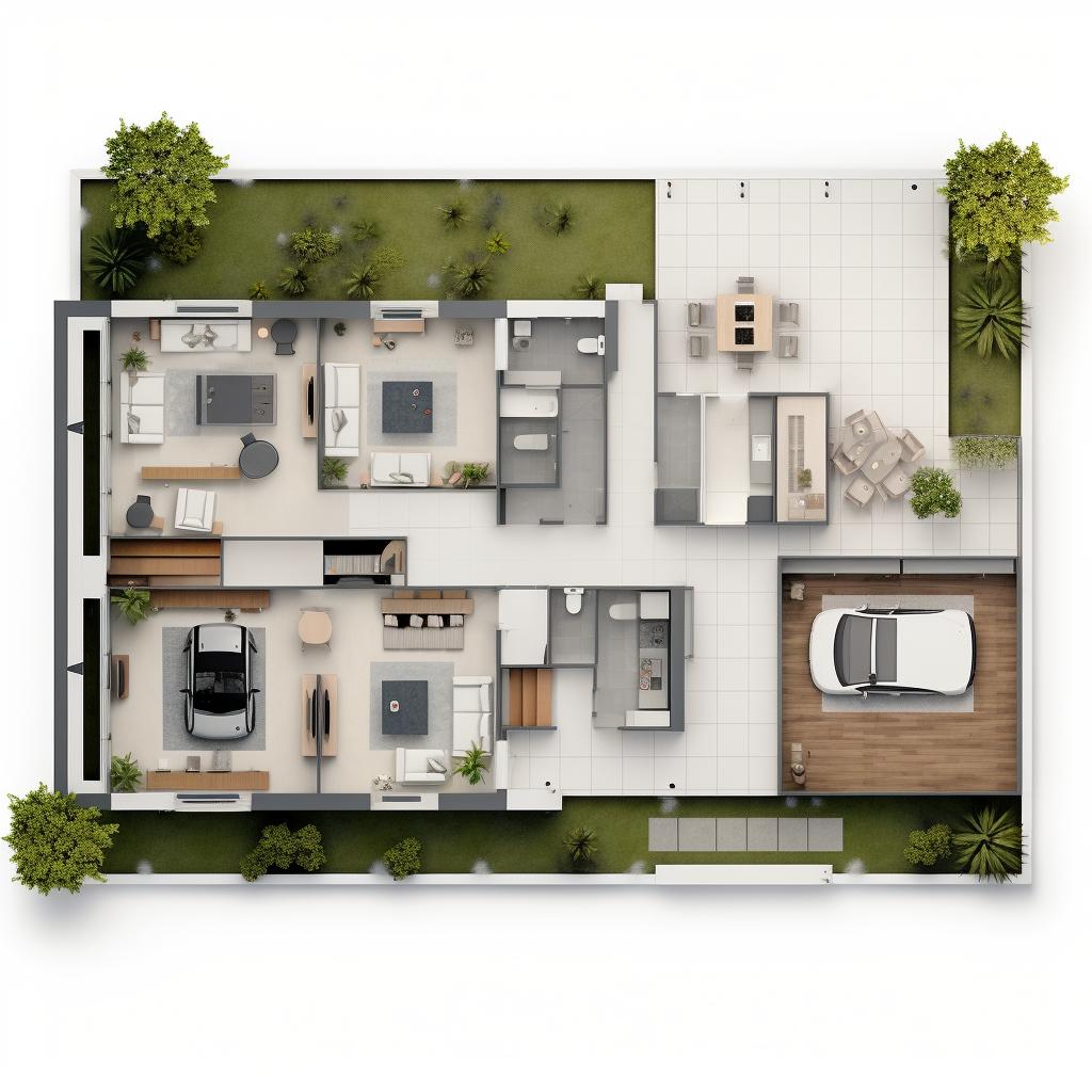 Encontre a sua casa ideal: Planta 10x20 Terrea 3 quartos. 3 planta de planta 10x20 terrea 3 quartos
