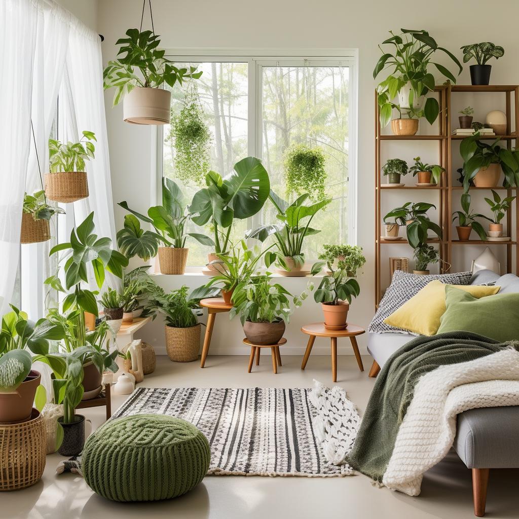 APTO CHEIO DE ÓTIMAS IDEIAS PARA DECORAR COM PLANTAS, MOBILIÁRIO