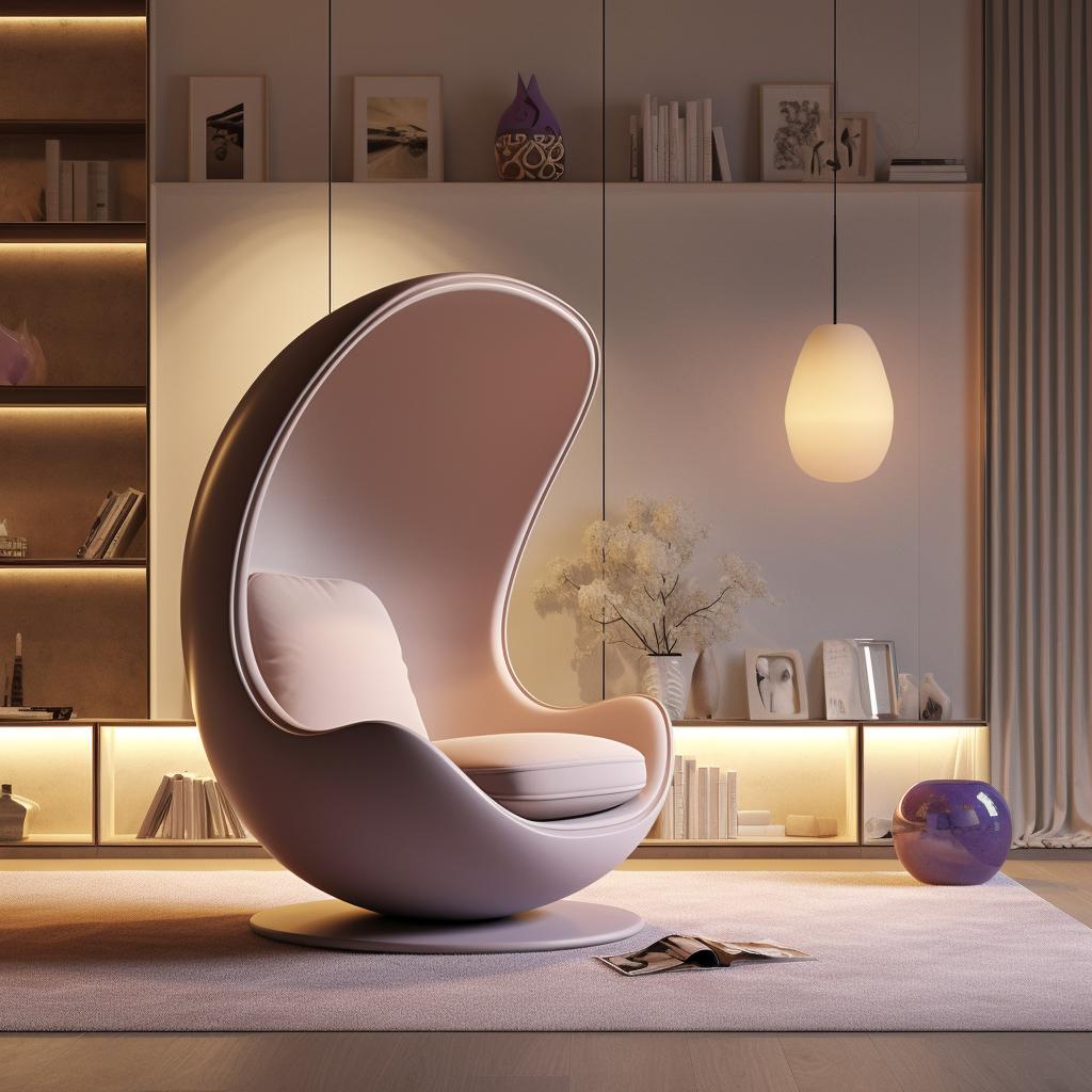 Aconchego e estilo: Transforme seus ambientes com a poltrona Egg. 4 poltrona egg ambientes