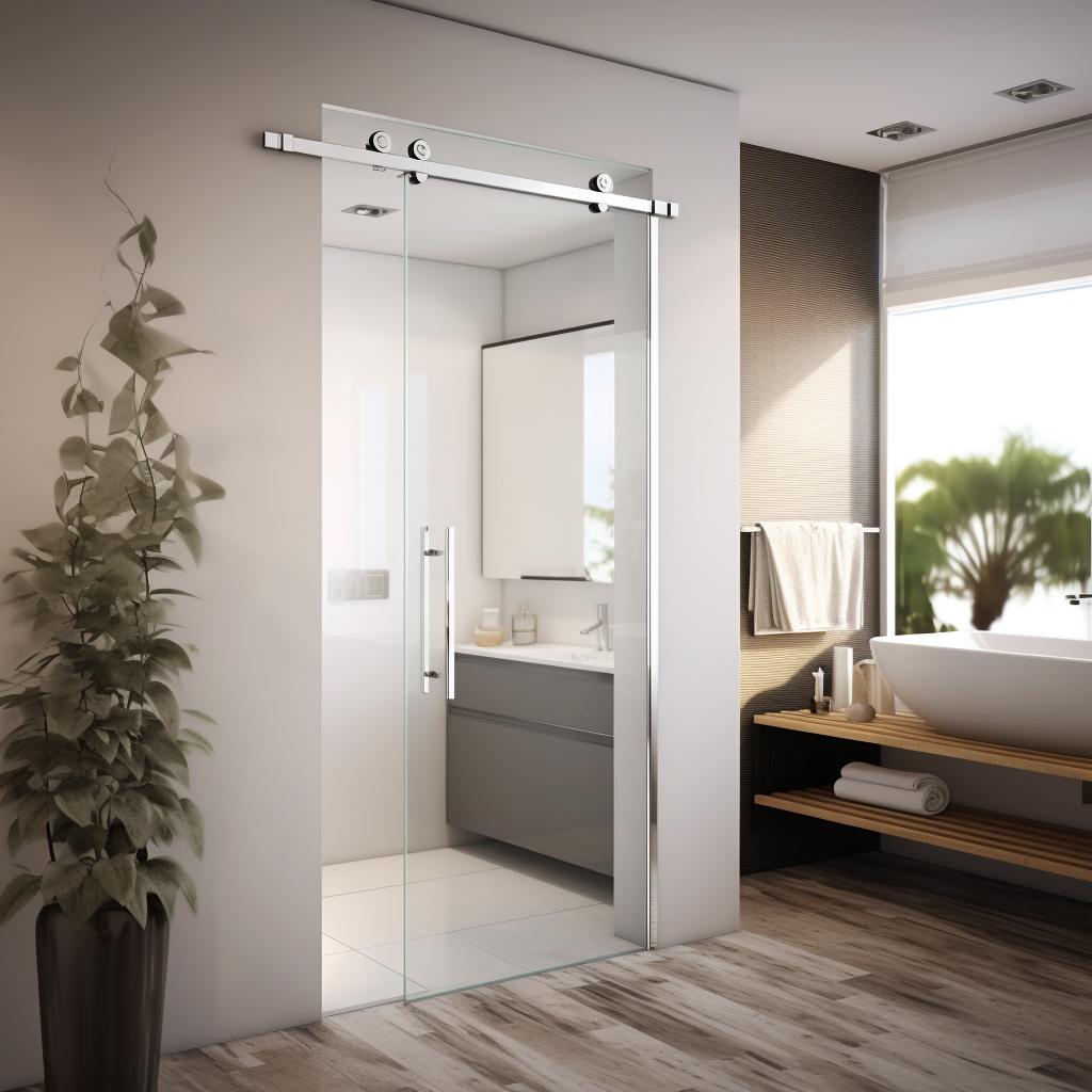 Porta de Vidro para Banheiro: Maior Elegância e Funcionalidade para seu Ambiente. 3 porta de vidro para banheiro