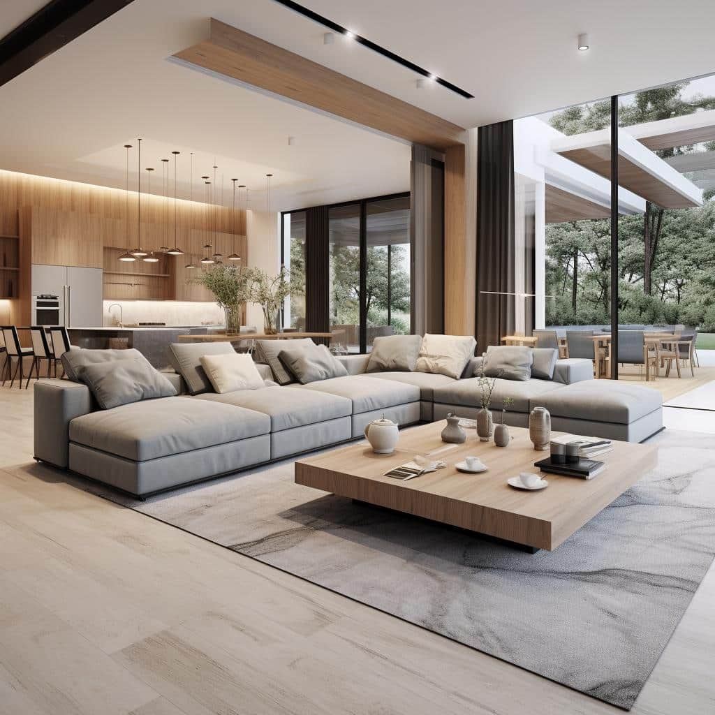 Conforto Máximo: O Sofá Confortável que Você Vai Amar Ter em Casa! 12 **Sofá em L: Otimize seu Espaço e Crie uma Sala Sofisticada com Estilo Moderno**