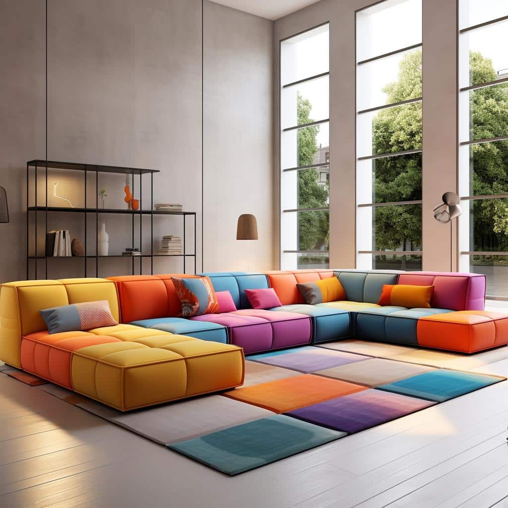 Criatividade e versatilidade: A revolução do sofá modular na decoração da sua casa