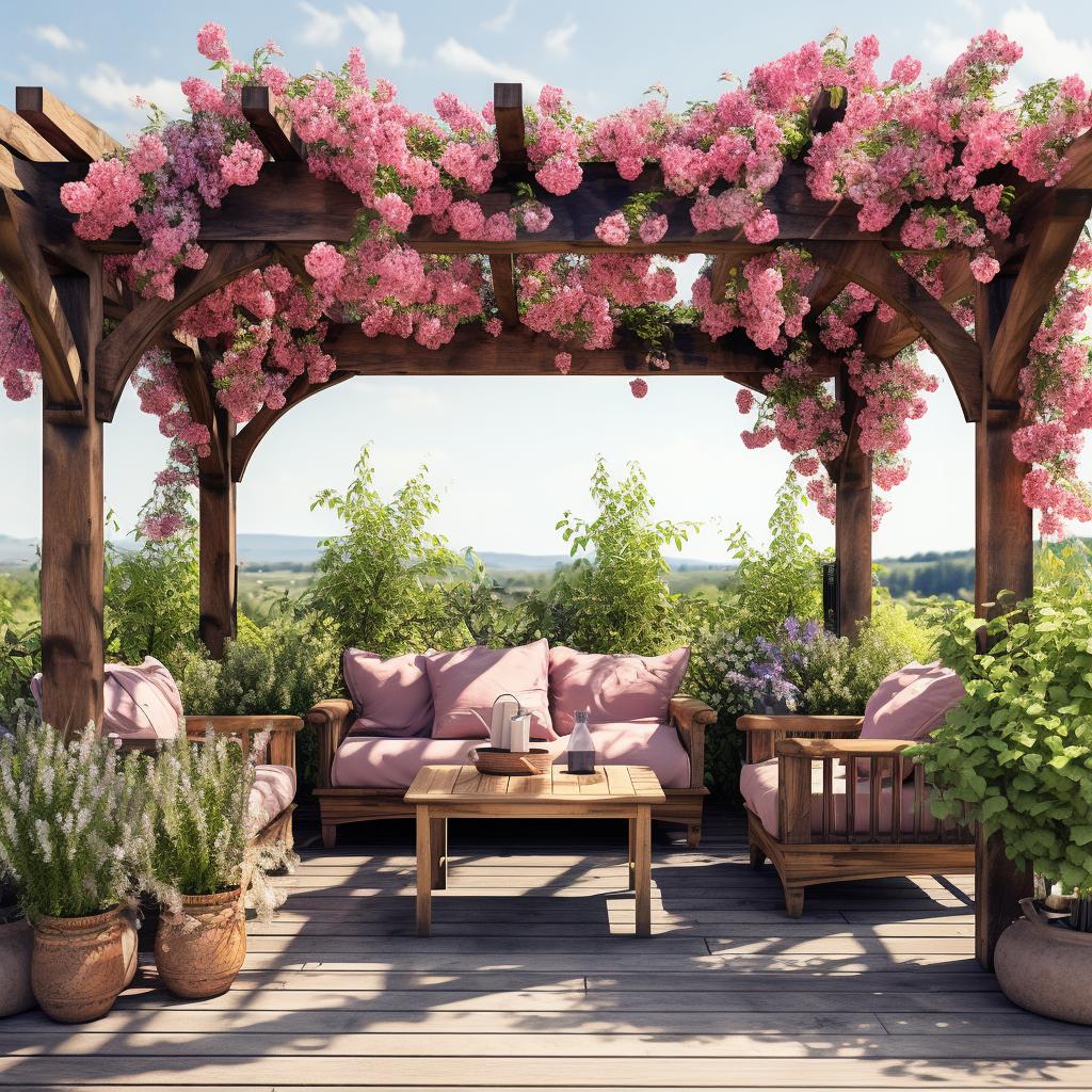 Plantas para Pergolados: Dicas para Criar Sombra e Beleza 1 5 dicas de decoração de um pergolado rústico usando vegetação e flores