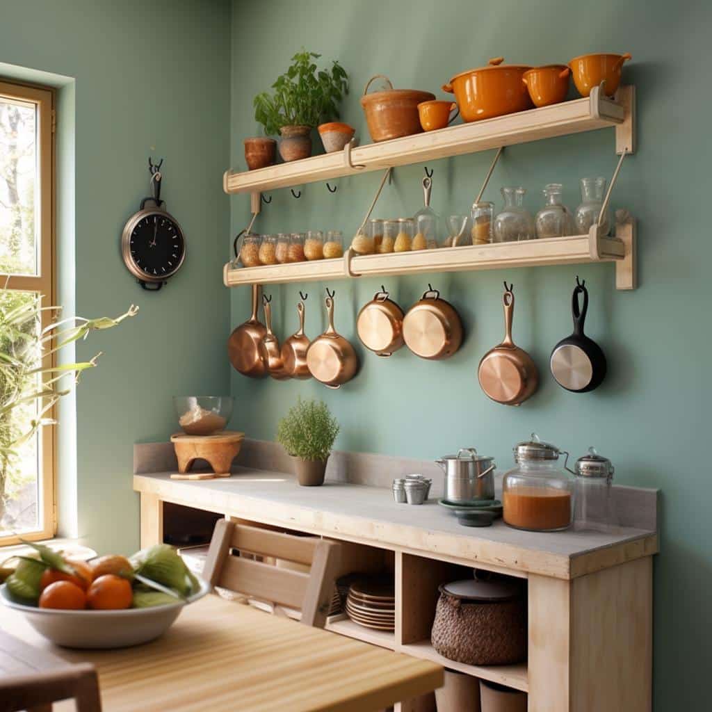 Dicas criativas para decorar a parede da sua cozinha: Transforme seu espaço em um lugar único e funcional.
