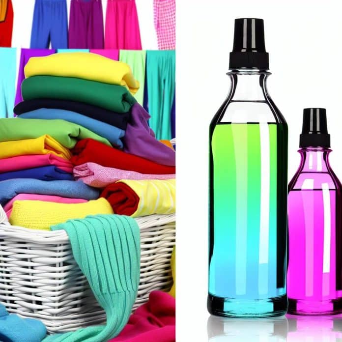 O vinagre pode ser útil ao lavar as suas roupas coloridas