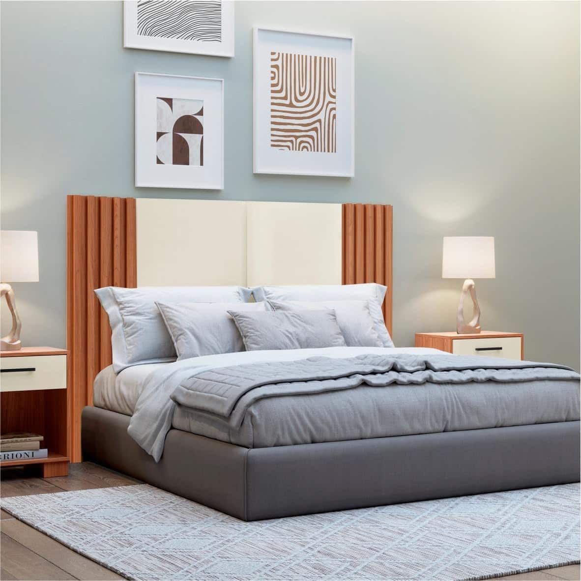 Cabeceira Ripada: 5 Ideias Para Modernizar e Aconchegar Seu Quarto. 23 Cabeceira Ripada: 5 Ideias Para Modernizar e Aconchegar Seu Quarto.