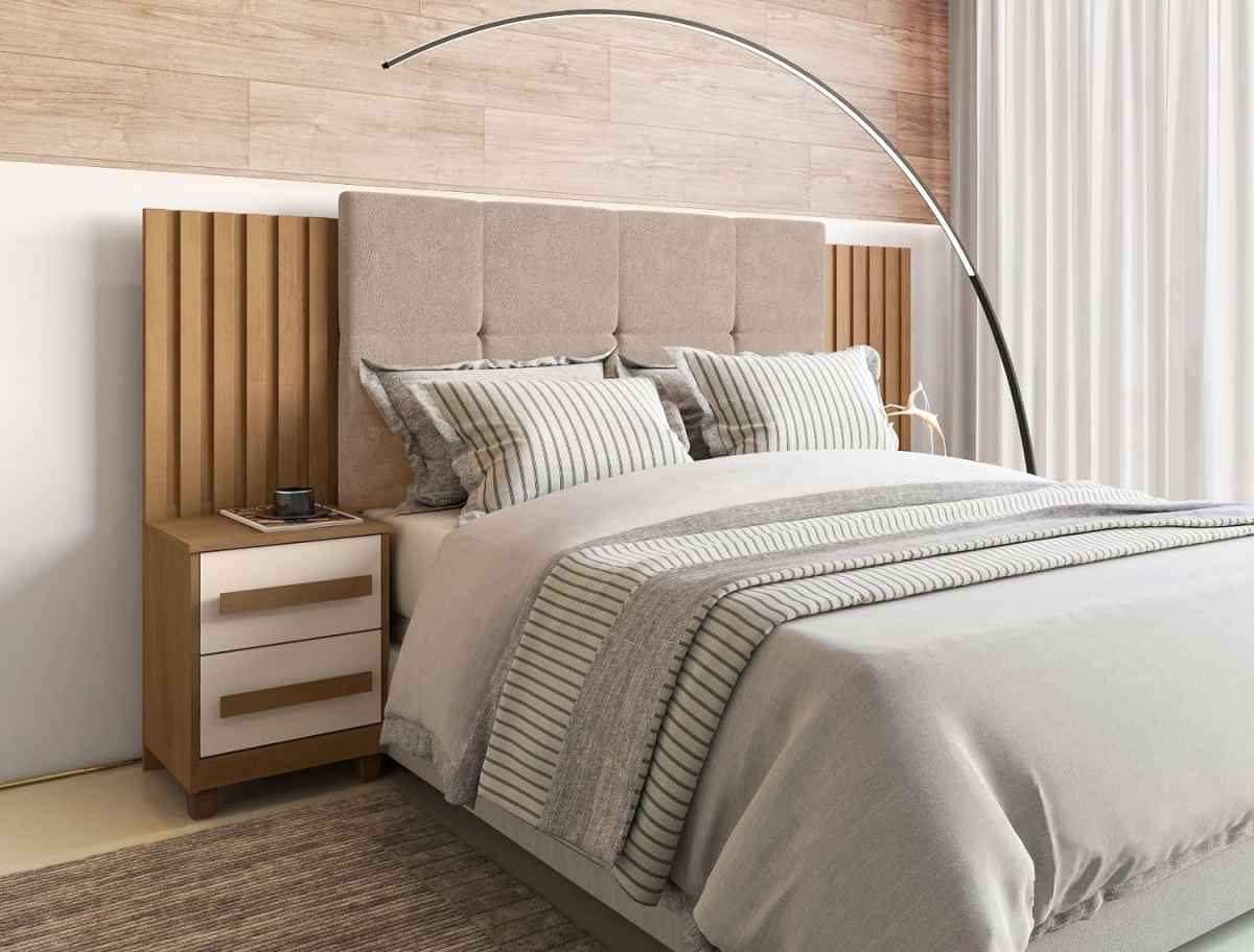 Cabeceira Ripada: 5 Ideias Para Modernizar e Aconchegar Seu Quarto. 32 Cabeceira Ripada: 5 Ideias Para Modernizar e Aconchegar Seu Quarto.