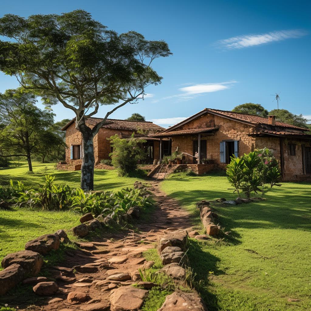 Casa De Fazenda: 5 Sugestões Para Uma Decoração Rústica E Aconchegante. 4 casa de fazenda