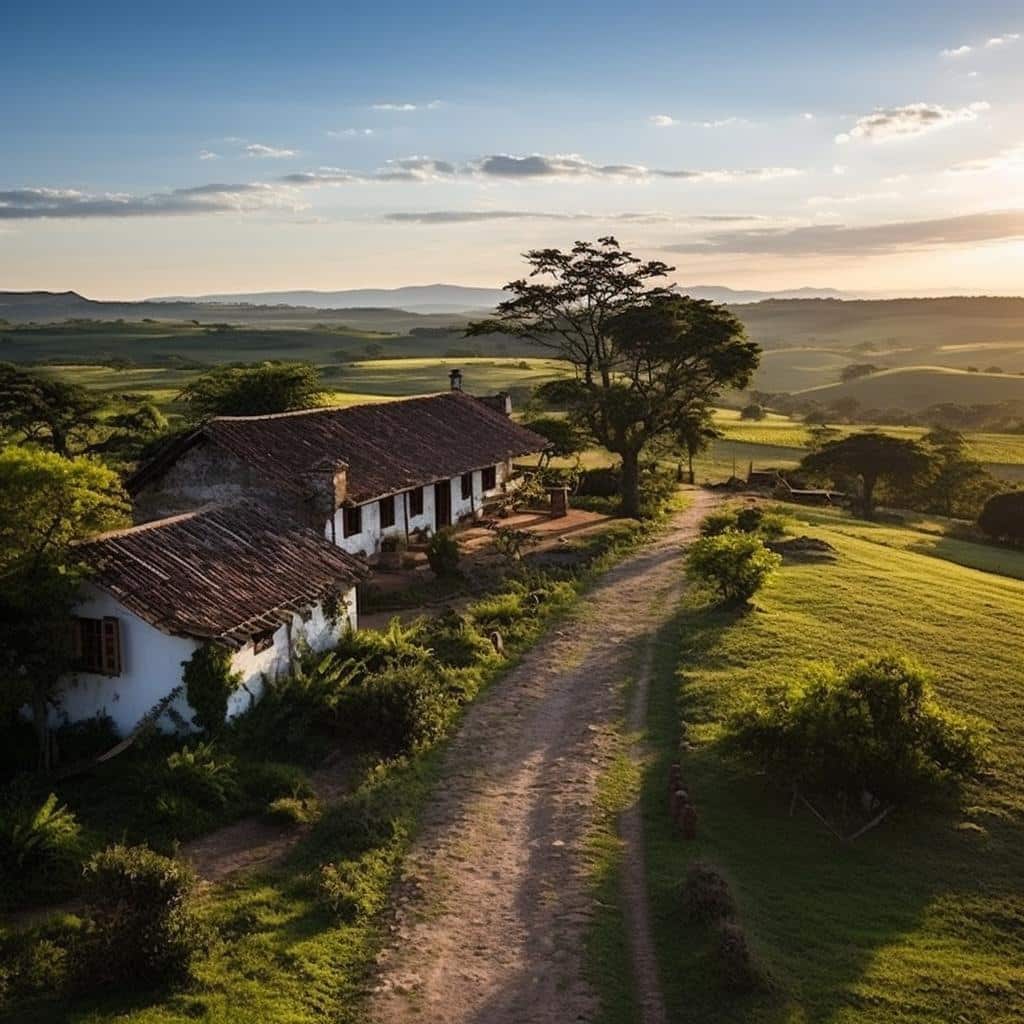 Casa De Fazenda: 5 Sugestões Para Uma Decoração Rústica E Aconchegante. 1 casa de fazenda