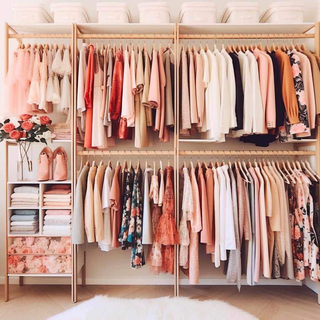 Closet Feminino: 5 Ideias Para Organizar E Decorar Com Estilo