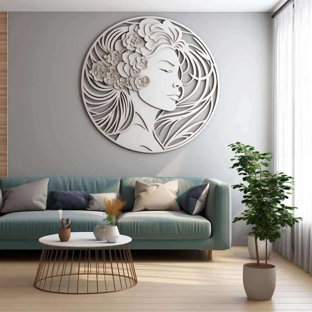 Decoração da Parede Atrás do Sofá da Sala: 7 Tendências de Design e Dicas de Estilo para 2023! 1 como decorar a parede da sua casa atras do sofá?