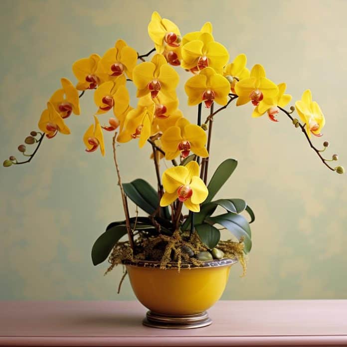 como salvar orquídeas com folhas amarelas