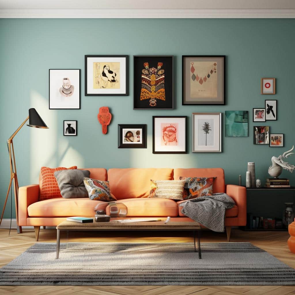 Decoração de Parede da Sala: 5 Sugestões para Transformar Seu Espaço 1 decoração de parede da sala