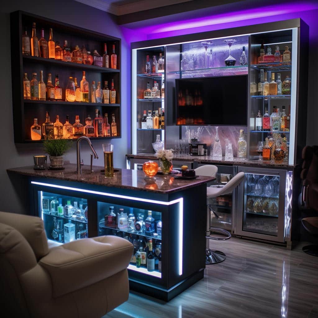 Home Bar: 5 Ideias Para Criar Seu Espaço de Drinks em Casa. 2 home bar