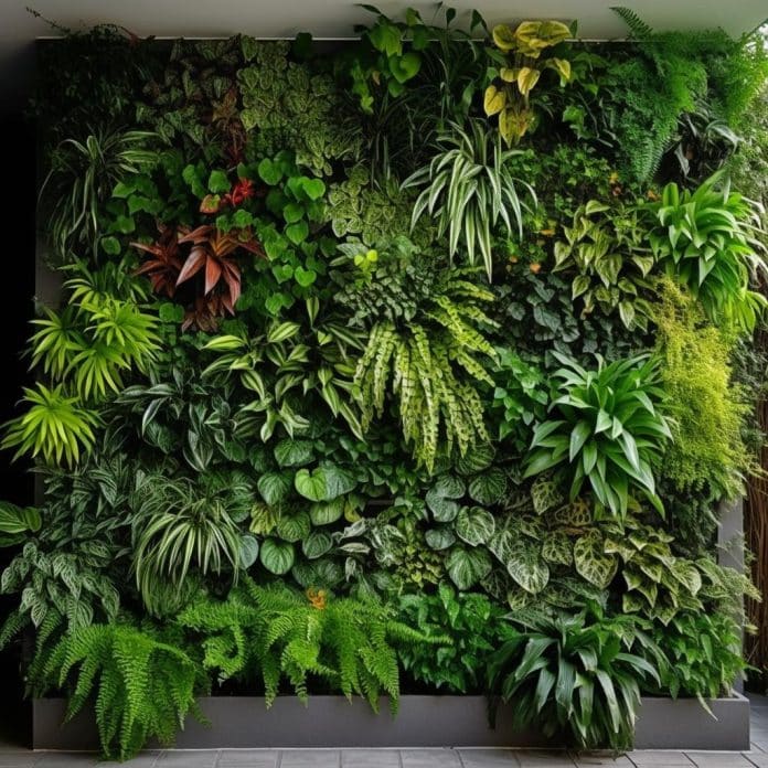 plantas indicadas para muro verde