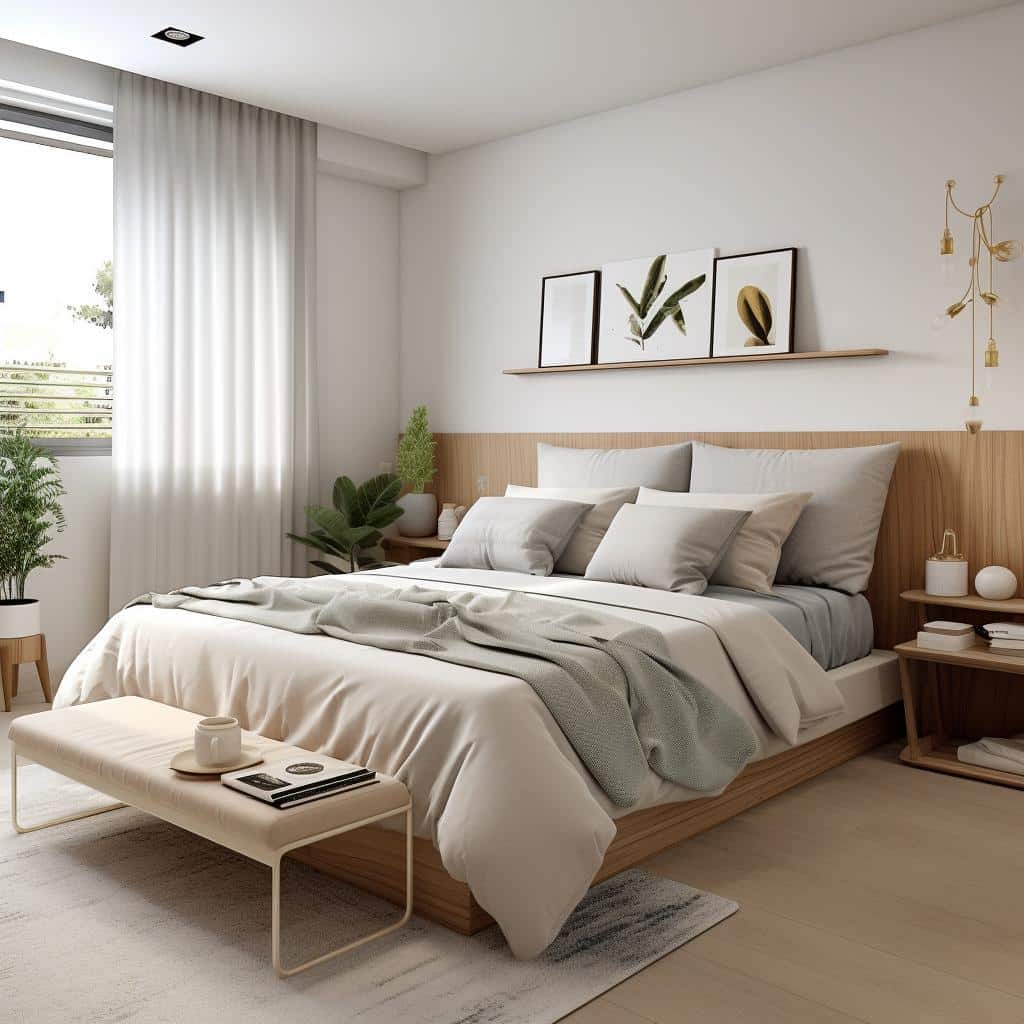 Cabeceira para Cama: 6 Modelos Para Combinar Conforto e Design! 3 quarto de casal planejado
