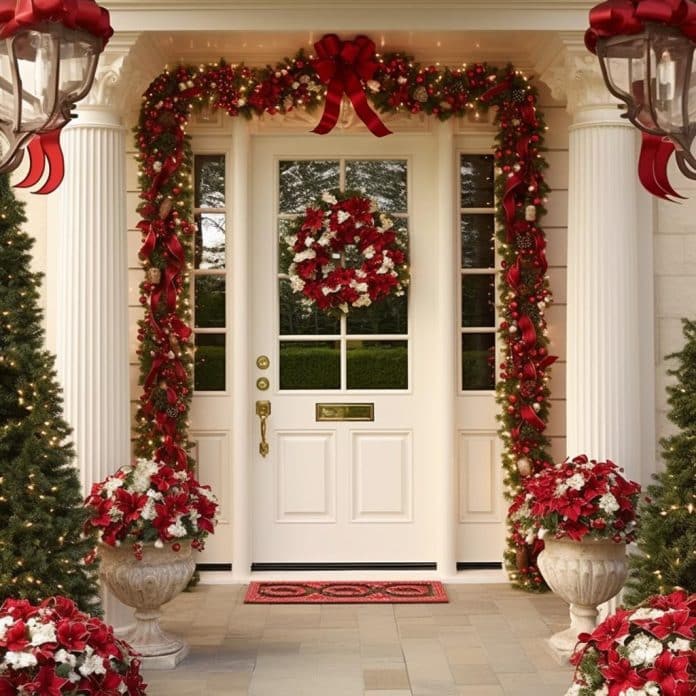 5 dicas decoração de natal para porta de casa