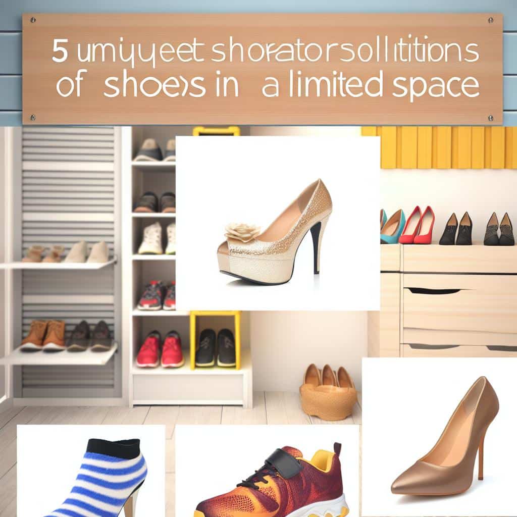 5 maneiras de acomodar seus sapatos em pouco espaço