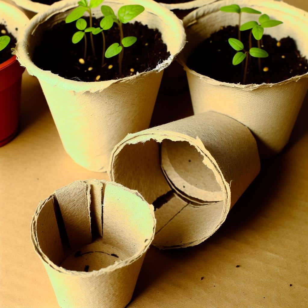Como fazer potes de papel para plantar com suas mudas