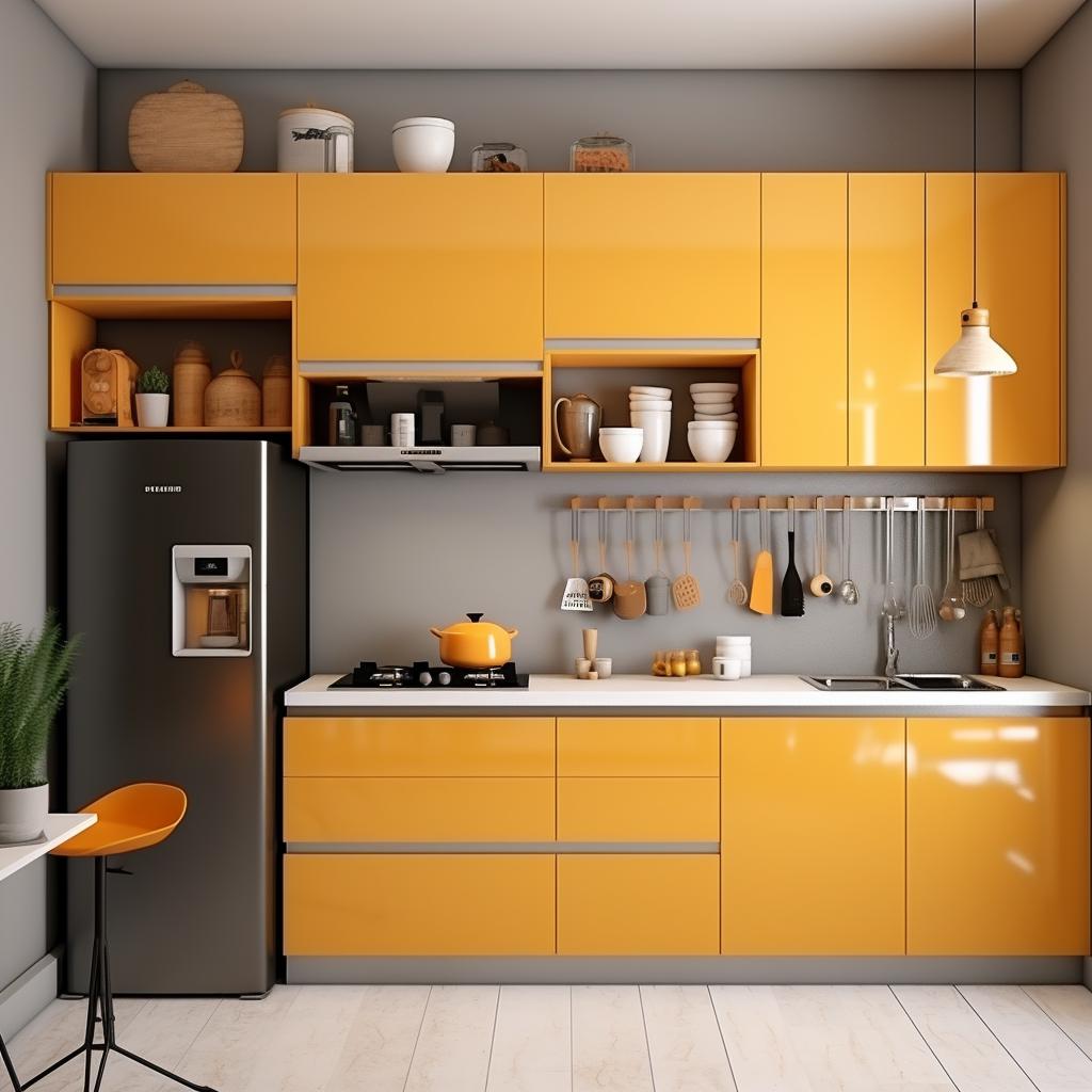 Otimizando Cozinhas Pequenas: Projetos Funcionais e Modernos que vão Surpreender Você! 4 Otimizando Cozinhas Pequenas: Projetos Funcionais e Modernos que vão Surpreender Você