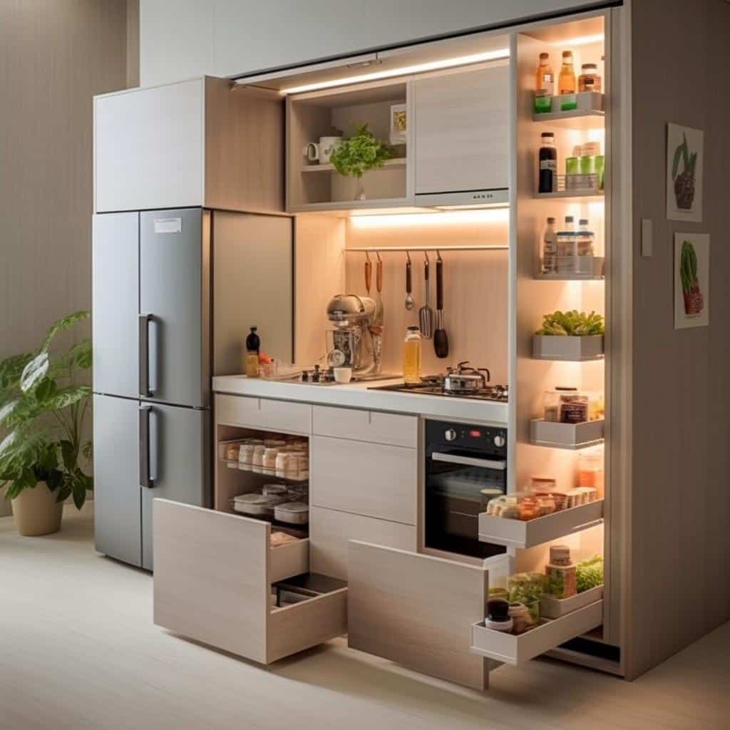 Otimizando Cozinhas Pequenas: Projetos Funcionais e Modernos que vão Surpreender Você! 3 Otimizando Cozinhas Pequenas: Projetos Funcionais e Modernos que vão Surpreender Você