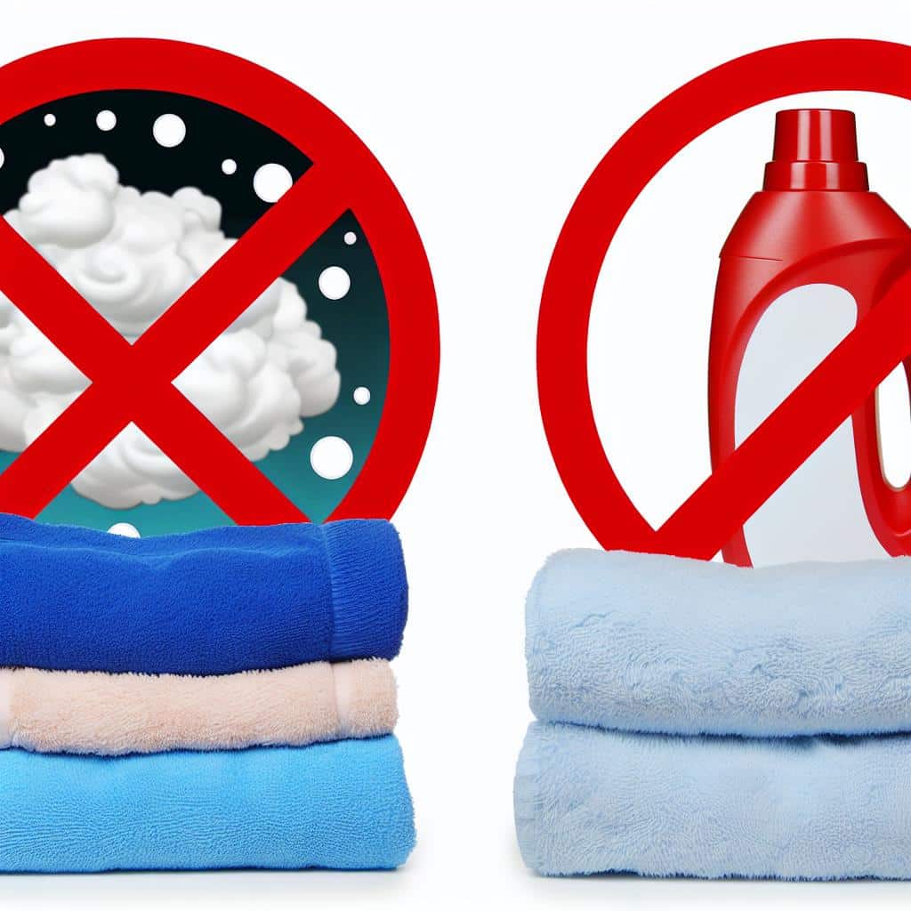 Por que você nunca deve usar amaciante ao lavar toalhas de banho?