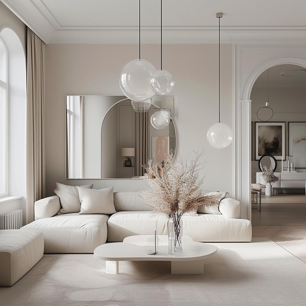 Luz e Amplitude: Apartamento Pequeno Decorado com Cores Claras que Ampliam Espaços 4 apartamento pequeno decorado com cores claras