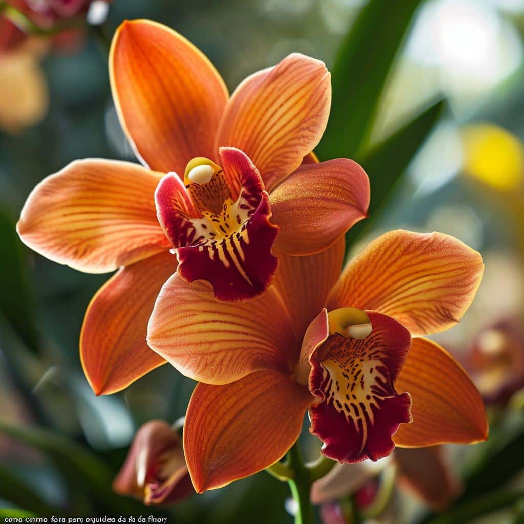 como fazer para orquídea da flor