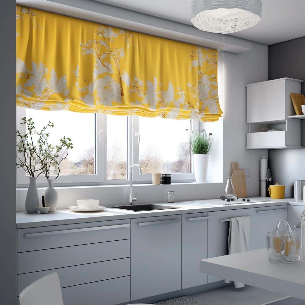Cortina Cozinha: 5 Modelos para Adicionar Charme e Funcionalidade 1 cortina cozinha