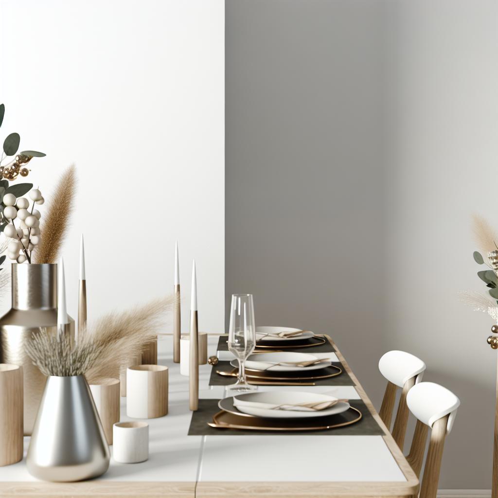 Decoração de Ano Novo Simples: 5 Ideias Surpreendentes para Transformar sua Festa! 1 decoração ano novo simples
