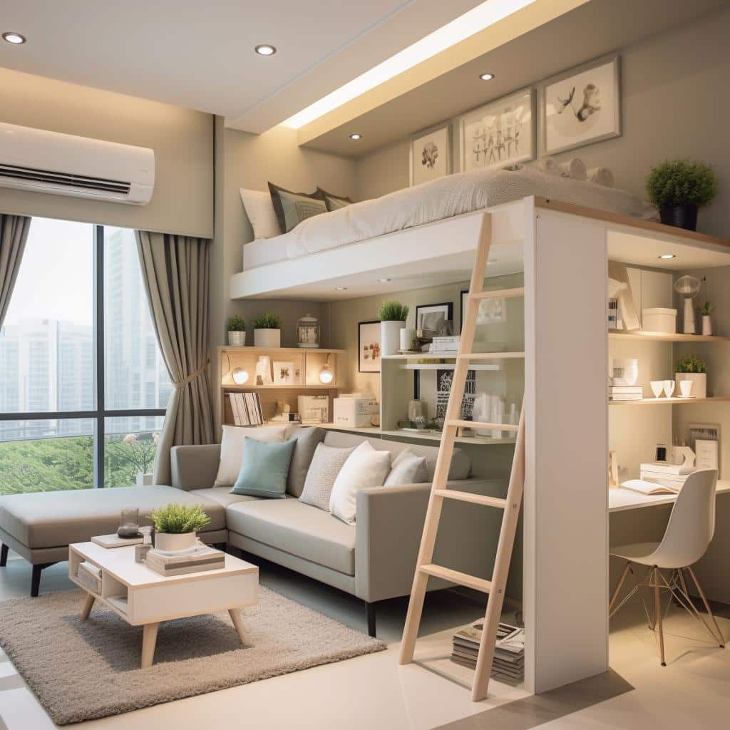 Decoração De Kitnet: 5 Sugestões Para Otimizar Espaços Pequenos Com Estilo. 4 decoração de kitnet