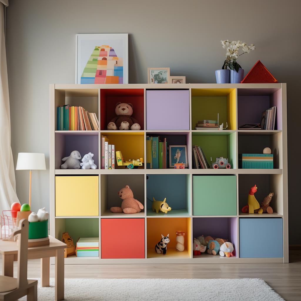 estante para brinquedos