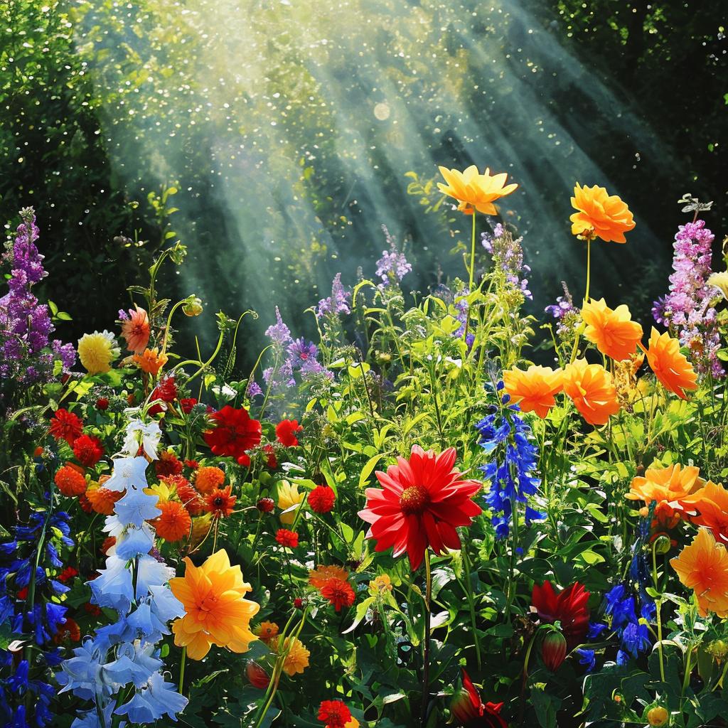 flores que gostam de sol