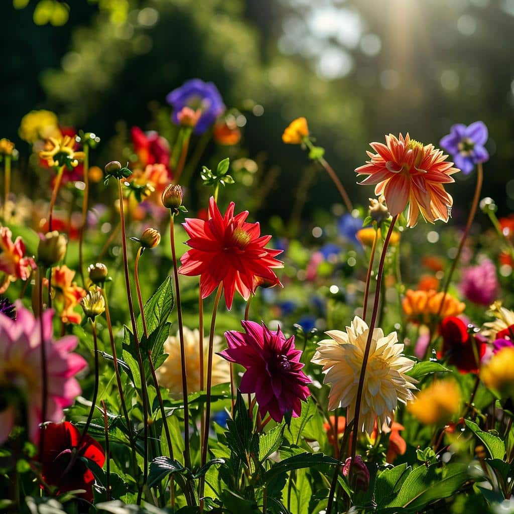 flores que gostam de sol