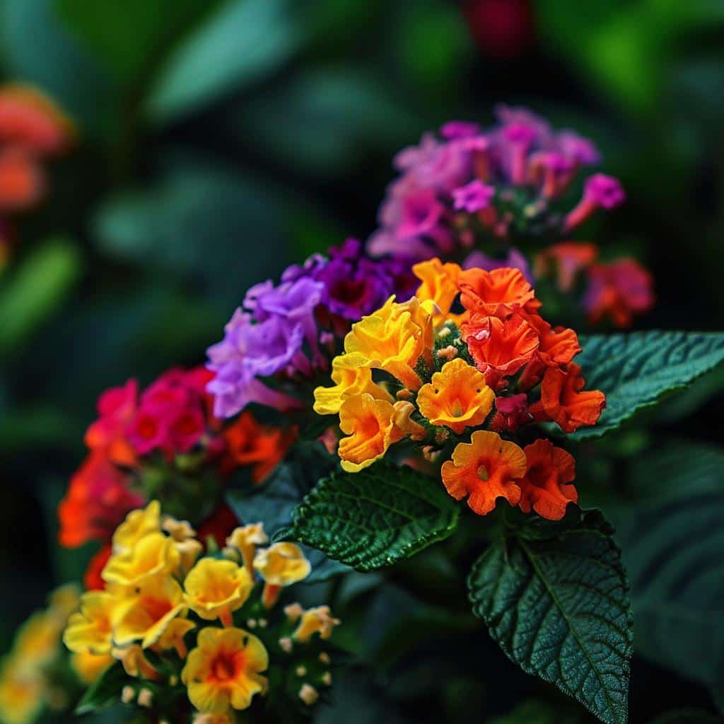 lantana a flor que muda de cor