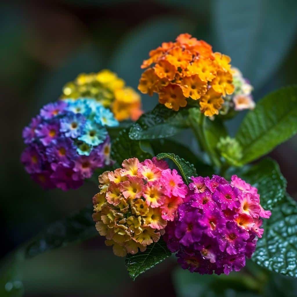 lantana a flor que muda de cor