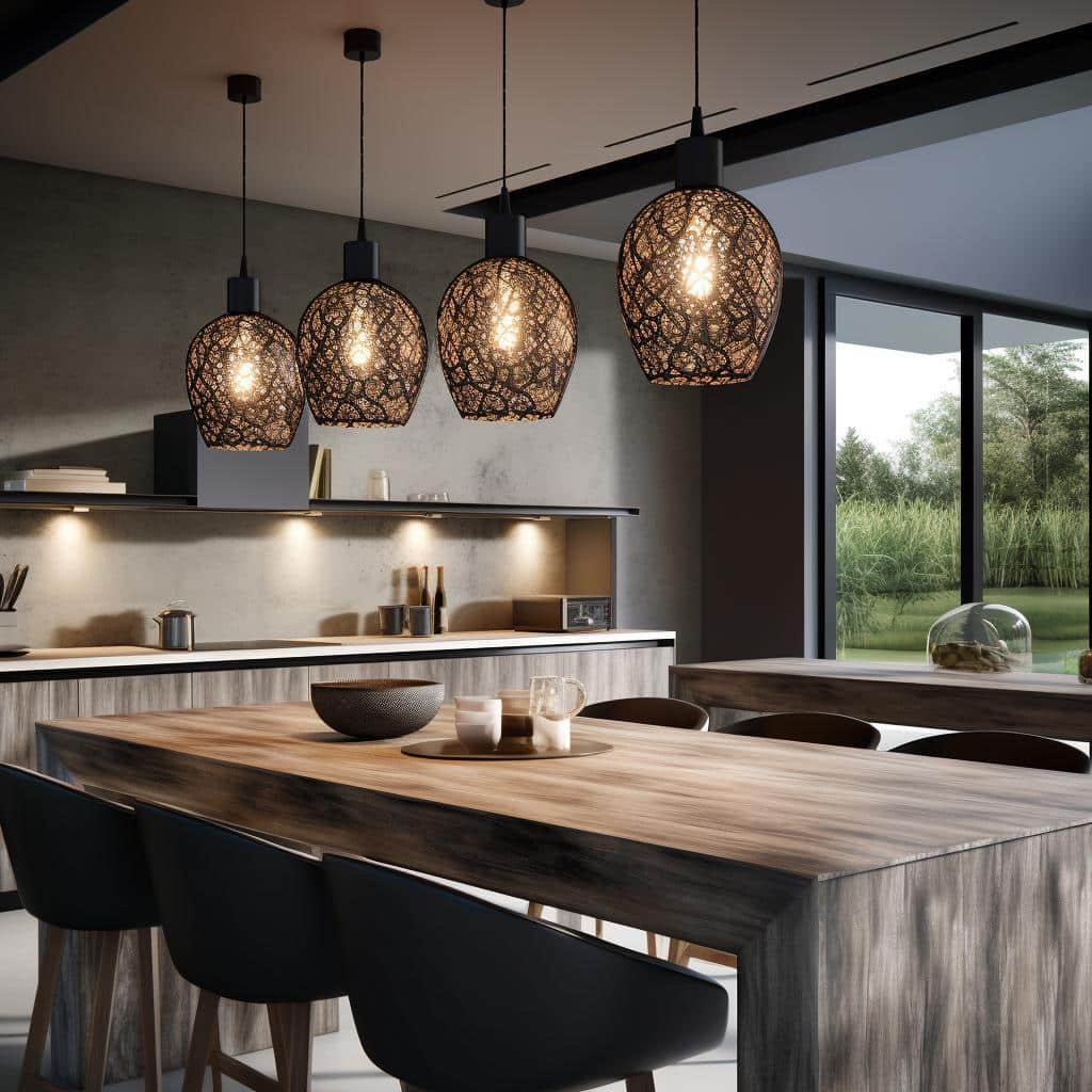Pendente para Área Gourmet: 5 Sugestões para Iluminar com Estilo 35 pendente para área gourmet