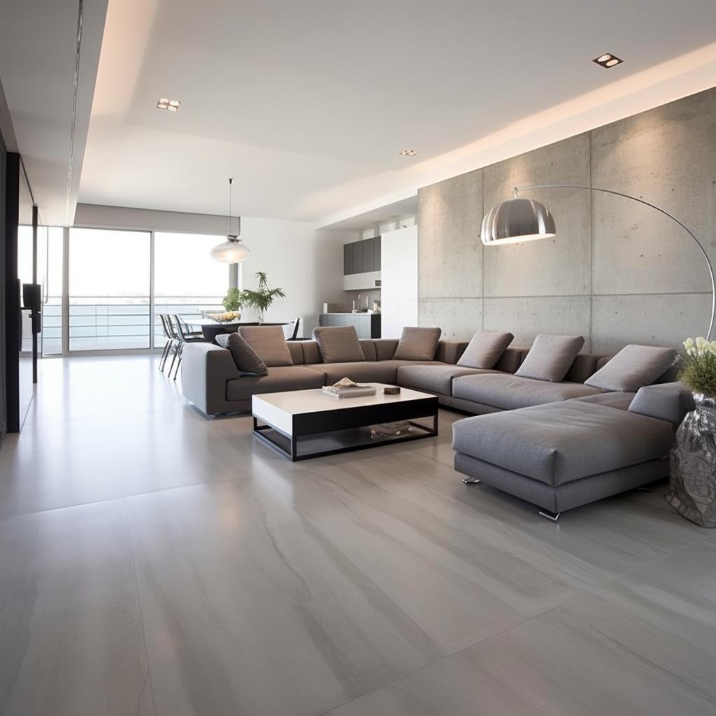 Piso Cimento Queimado: 5 Ideias para um Look Industrial 2 piso cimento queimado