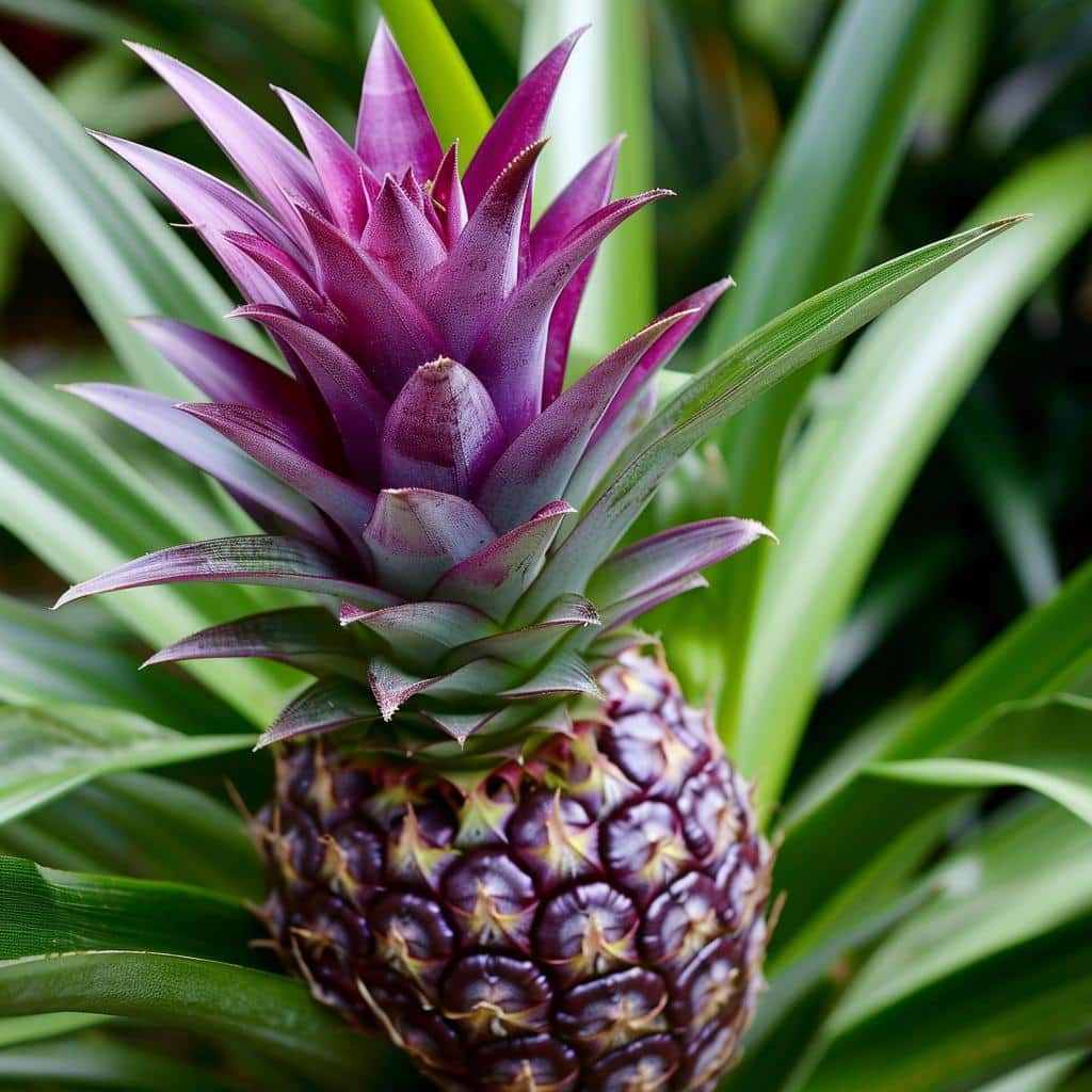 Planta Abacaxi Roxo: Como Cultivar e Apreciar Sua Beleza Exótica 2 planta abacaxi roxo