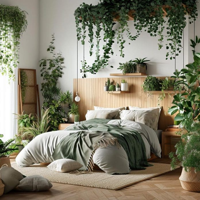 plantas para quarto de casal
