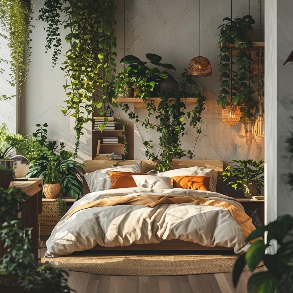 Plantas para Quarto de Casal: Dicas para Harmonizar e Decorar 2 plantas para quarto de casal
