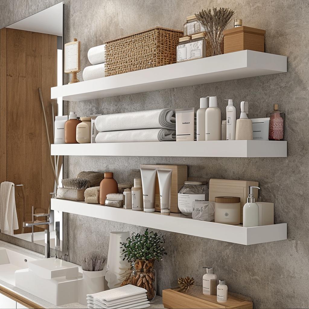 Prateleira com Suporte Invisível: 5 Dicas para um Design Moderno 2 prateleira com suporte invisível