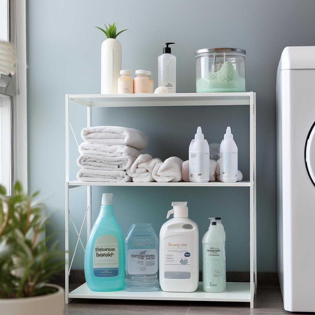 Prateleira Para Lavanderia: 5 Ideias De Organização E Funcionalidade. 3 prateleira para lavanderia