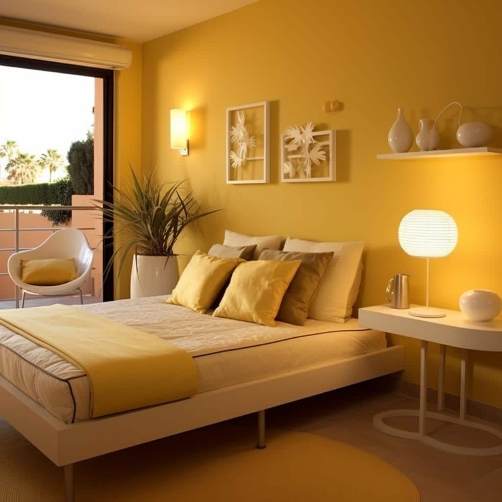Quarto Amarelo: 5 Sugestões Para Iluminar e Revigorar Seu Espaço. 13 quarto amarelo