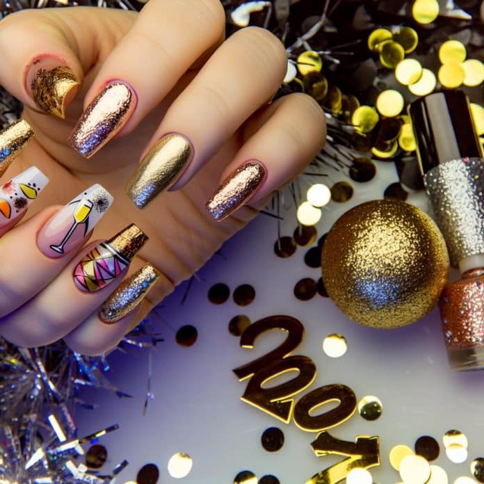 Unhas Para O Ano Novo: Descubra As 10 Tendências Mais Surpreendentes ...