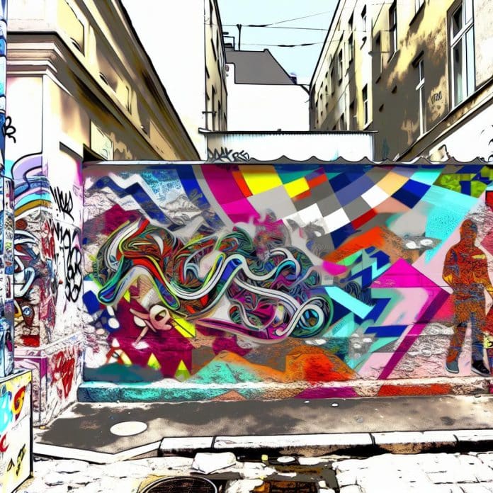 Arte urbana e decoração de rua
