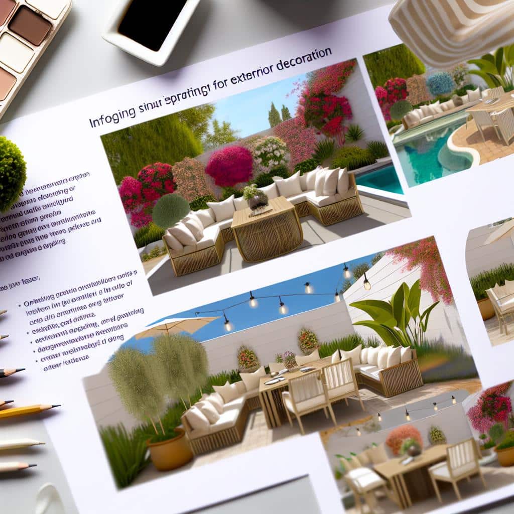 Decoração de espaços ao ar livre: Descubra as últimas tendências e segredos para criar um ambiente surpreendente e acolhedor. 1 Decoração de espaços ao ar livre