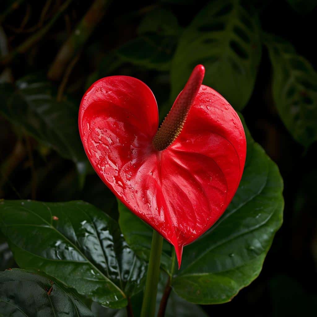 5 Dicas para Ter um Antúrio Vermelho Radiante em Sua Casa 3 antúrio vermelho