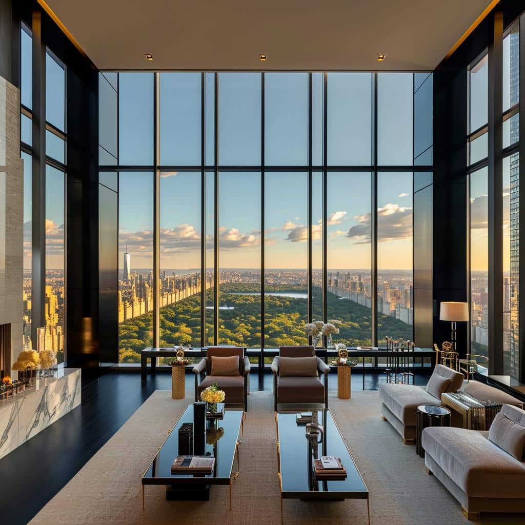 Visitando apartamento de uS$ 28.750.000 no arranha-céu mais fino do mundo em NYC. Mostra luxuosa de uma obra-prima contemporânea. 1 Visitando apartamento de R$ 28.750.000 no arranha-céu mais fino do mundo em NYC. Mostra luxuosa de uma obra-prima contemporânea.