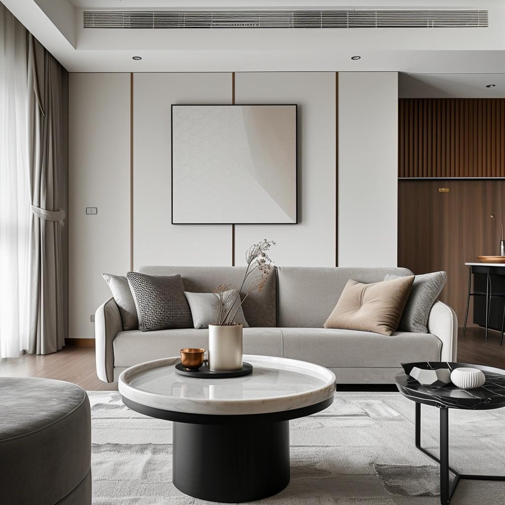 Apartamento em Tons Neutros: 5 Ideias de Elegância e Versatilidade. 23 apartamento tons neutros